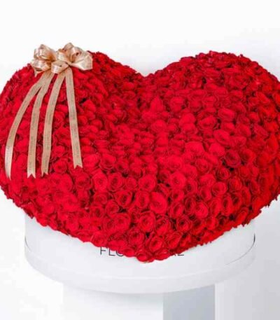 Anniversary 3D Heart XXXL Hatbox