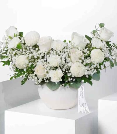 Birthday Ivory Vase