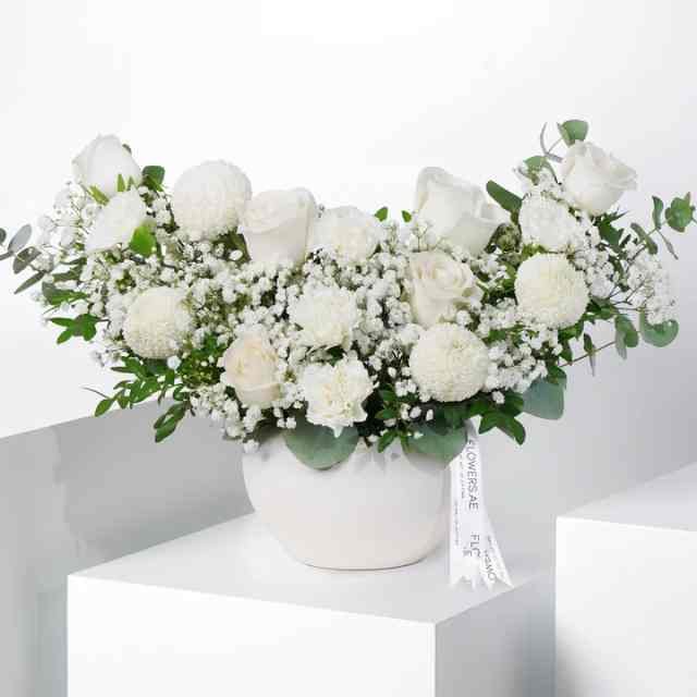 Birthday Ivory Vase