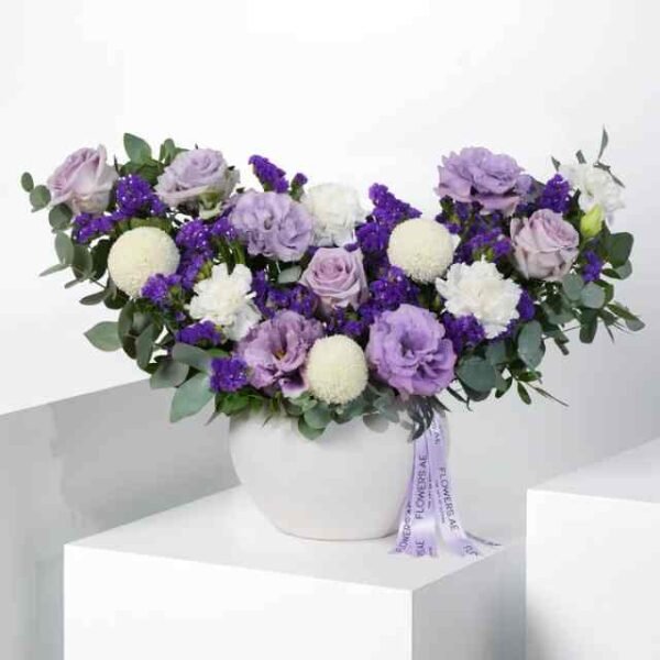 Birthday Lilac Vase