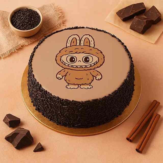 Labubu Choco Cake